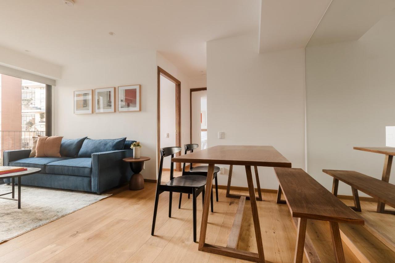 מקסיקו סיטי Sonder At Taman Condesa Apartment מראה חיצוני תמונה