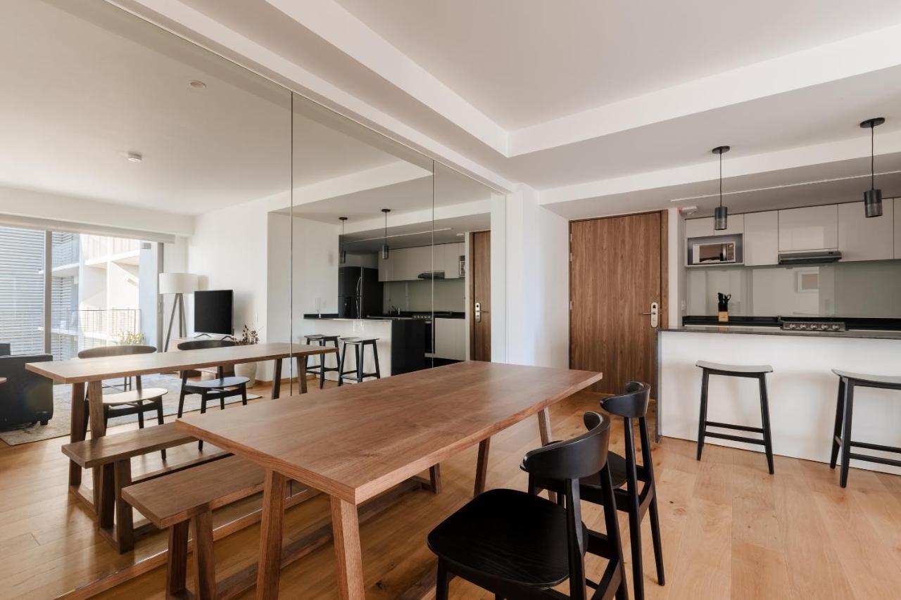 מקסיקו סיטי Sonder At Taman Condesa Apartment מראה חיצוני תמונה