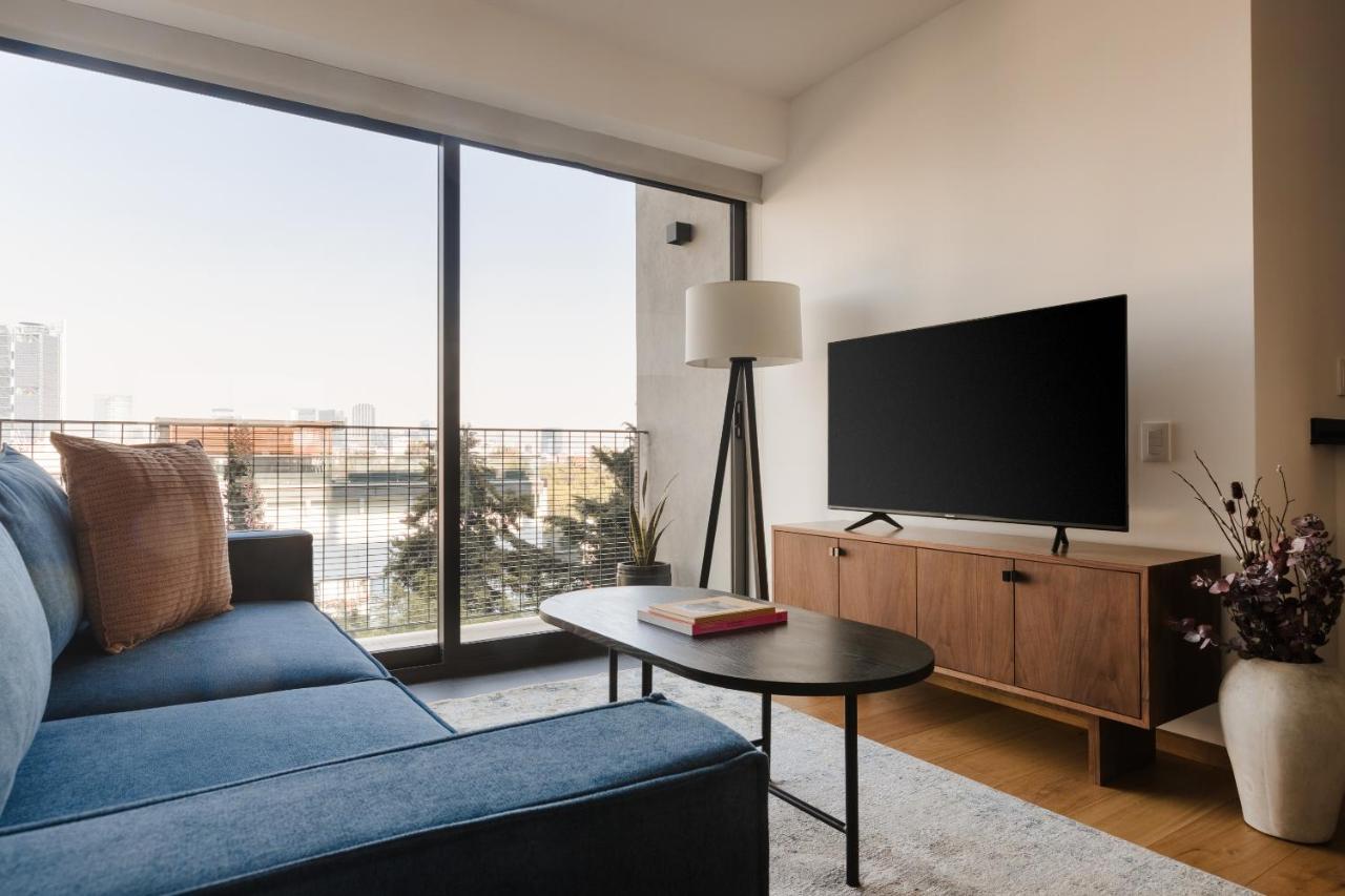מקסיקו סיטי Sonder At Taman Condesa Apartment מראה חיצוני תמונה