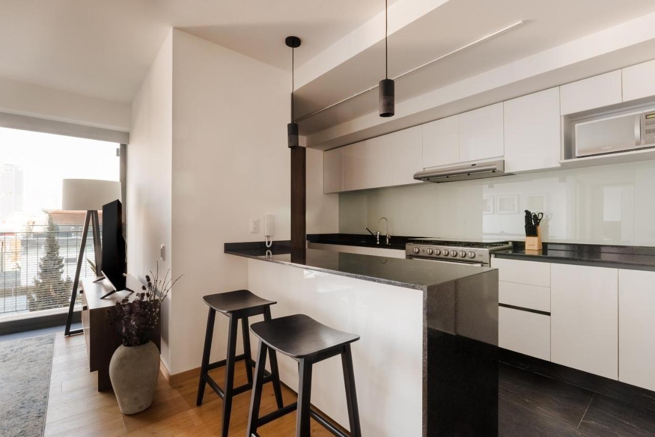 מקסיקו סיטי Sonder At Taman Condesa Apartment מראה חיצוני תמונה